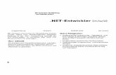 .NET-Entwickler - amcongmbh.de · anwendungen in .NET • Implementierung entlang des Softwareentwick- lungsprozesses von der Idee bis zum fertigen Produkt in Abstimmung mit den Kunden