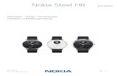Nokia Steel HR - pimage.sport-thieme.de · Nokia Steel HR DE - 4 Version 3.0 | November 2017 Wichtiger Hinweis Mit der Nutzung Ihrer Nokia Steel HR stimmen Sie ausdrücklich unseren