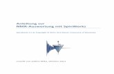 SpinWorks 3 anleitung - cfh.uni-hohenheim.de · jeweils eine mögliche Methode um die Spektren zu bearbeiten. Eine vollständige und Eine vollständige und ausführliche Anleitung