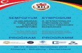 Mainpost Musterseiten -2017 · iii. internationalessymposium zu den deutsch-tÜrkischen beziehungen uluslararasi iii. tÜrk-alman ÛlÛÍkÛlerÛ sempozyumu - programmverlauf -