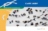 CoRF.MBF Informationsbroschüre - sal-a.de · Die Sal-A Gesellschaft für angewandte Gesundheitswissenschaft mbH wurde Anfang 1994 in Berlin gegründet. Der Schwerpunkt des Unternehmens