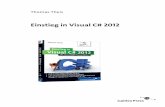 Einstieg in Visual C# 2012 - s3-eu-west-1.amazonaws.com · Einstieg in Visual C# 2012. Auf einen Blick Auf einen Blick 1 Einführung..... 17 2Grundlagen ... 8.2 Anlegen einer Datenbank