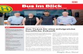 Bus im Blick - Deutsche Bahn: bahn.de · Ausschreibungen Das Verfahren für eigenwirtschaftliche Anträge im Bus-verkehr fußt auf klaren rechtlichen und transparenten Regeln. Alle
