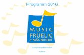 Musikfrühling Internet 2016 - maennedorf.ch · Quarantavanti / Flautastico Quarantavanti (Winterthur) Das Ensemble Quarantavanti wurde 1995 durch eine Initiative von Gusti und Liselotte