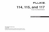 114, 115, and 117 - ti.tuwien.ac.at@download/...Die Fluke True-rms Multimeter (Modell 114, Modell 115 und Modell 116) sind batteriebetriebene Echteffektivwert-Multimeter (hiernach