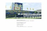 Ramkhamhaeng University – Bangkok Scarlet Maxime Troll · Erfahrungsbericht Ramkhamhaeng University – Bangkok Scarlet Maxime Troll scarlet.troll@web.de DHBW Stuttgart Jahrgang