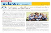 Fußball – ein fächerverbindendes Unterrichtsthema · 1 Maain r die rundschue •Mai2012•Copyright © 2012 Cornelsen Verlag, Berlin D ie Sportart Fußball hat in vielen Ländern