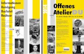 2014 Atelier Offenes - mikiefer.demikiefer.de/pdf/flyer_oa_2014.pdfErdal Ünal (M,P), Deniz Yildiz (M,P) Steinsche Gasse 32a! U79, 903, 923, 926, 933, 938 Steinsche Gasse ARTRIO Gabriele