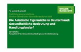 Die Asiatische Tigermücke in Deutschland: Gesundheitliche ... · Foto: CDC/ Cynthia Goldsmith. Handlungsbedarf 25.04.2016 / ÖGD 2016 Carola Kuhn 16 Die Asiatische Tigermücke in