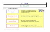 L. fileL.1.2 .NET Framework Zielsetzung: zur Entwicklung von verteilten XML-basierten Web-Anwendungen, E-Commerce, Bankverkehr, Server- & Browsergestützte Dienste,