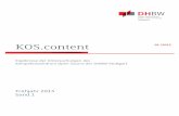 KOS.content - DHBW Stuttgart · Open Source Continuous Integration und Testing . Schriftliche Ausarbeitung im Rahmen der Lehrveranstaltung „Projekt des 5. Semesters“ Kompetenzzentrum