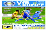 VfB Wissen - SG Puderbach · Die späte Anstoßzeit von 15:30 Uhr verzögerte sich durch einen nicht einsatzbereiten Schiedsrichter (fehlende Pfeife und Karten!) um ca. 20 Minuten.