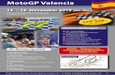 MotoGP Katalonien MotoGP Valencia - domo-reisen.ch · Rufen Sie uns an – wir beraten Sie gerne und buchen Ihre Traum-Reise! Es gelten die allgemeinen Vertrags- und Reisebedingungen