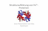 Strukturaufklärung von Fe Proteinen - fh-muenster.de · • Es werden zwei gängige Methoden zur Protein-Kristallisation in der „Routine“ unterschieden Lysozymeinkristalleunter
