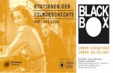 STATIONEN DER FILMGESCHICH TE - duesseldorf.de · STATIONEN DER FILMGESCHICH TE IMMER DIENSTAGS IMMER O UHR!O:O2 SEP – DEZ 2O19 BLACK BOX – Kino im Filmmuseum Düsseldorf, Schulstraße