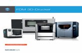 FDM 3D-Drucker - hs-niederrhein.de · FDM 3D-Drucker Fortschritte in der Additiven Fertigung FDM® (Fused Deposition Modeling) 3D-Drucker erstellen aus CAD-Dateien langlebige Bauteile