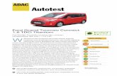 Autotest - ADAC: Allgemeiner Deutscher Automobil-Club · Autotest Ford Grand Tourneo Connect 1.6 TDCi Titanium Fünftürige Kombilimousine der unteren Mittelklasse (85 kW / 115 PS)