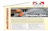 ProTec 100 - daehler-vt.ch · Fachbetrieb und Mitglied im VVV Verein für Verkehrstechnik und Verkehrssicherung e.V. Sichere Trennung von Verkehr und Baustellenbereich mit ProTec