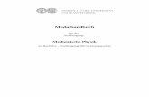 Modulhandbuch - natfak2.uni-halle.de · Modulhandbuch: Bachelor Medizinische Physik - 180 LP (FStPO: 1. Version 2019) vom 22.07.2019 Version 2019) vom 22.07.2019 Modul: Analysis (18