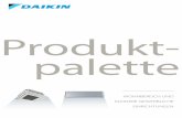 Produkt- palette - daikin.de · Wohnbereich 2 Typ Modell Produktbezeichnung 40 50 52 68 80 90 100 4PS 125 5PS 150 6PS Luftgekühlt Multi-Wärmepumpe 3MXS-E A++/A+ (1) 4MXS-E A++/A+