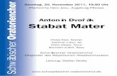  · ANTONÍN DVORÁKˇ - STABAT MATER Schon seit Beginn des 20. Jahrhunderts existieren nicht nur zahlreiche Versuche, der Bio-graphie Antonín Dvoˇráks (1841–1904) in großen