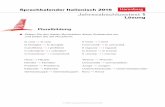 Jahresabschlusstest 1 Lösung - harenberg-kalender.de · © KV&H Verlag GmbH, Dortmund 2016 Woher bist du? Im Italienischen gibt es zwei Arten von Adjektiven, die die Nationalität