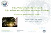 B.Sc. Volkswirtschaftslehre und B.Sc ... · PDF fileWiSo-Studienberatungszentrum Meister-Ekkehart-Straße 1   (Souterrain) wiso-beratung@uni-koeln.de 50937 Köln