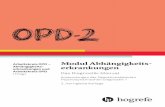 : OPD Abhaengigkeit(2) [Druck-PDF]/01 ... · Das vorliegende Modul Abhängigkeitserkrankungen stellt eine Er - gänzung zur Operationalisierten Psychodynamischen Diagnostik («OPD-2»)