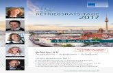 BERLINER BETRIEBSRATS-TAGE 2017 - wenzelhoefflin.de · Workshop-Themen: Workshop 1 Digitalisierung der Arbeitswelt – Social Media und Arbeitsrecht X Kontrollmöglichkeiten und Grenzen