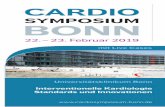 Interventionelle Kardiologie Standards und Innovationen · Liebe Kolleginnen und Kollegen, auch in den letzten 12 Monaten gab es zahlreiche neue Erkennt-nisse im Bereich der Herzmedizin,