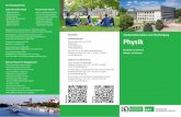 Physik - ifp.ovgu.de · Bachelor Master Kontakte Forschungsbetrieb Epitaxielabor zur Herstellung von Halbleiterschichten mit Hilfe von Metallorganischer Gasphasenepitaxie (MOVPE)