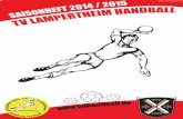 Grußwort des Vorstandes - TV Lampertheim Abteilung Handball · Und nun viel Spaß beim Blättern durch die einzelnen Berichte zu den Mannschaften. Allen Beteiligten eine erfolgreiche