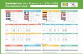 Spielplan der Handball-EM 2018 - lidl.de · 8 DHB BKL · 52/2017 · SNO Ofﬁzieller Lebensmittel-Partner CRO Kroatien SWE Schweden SRB Serbien ISL Island FRA Frankreich BLR Weiß-