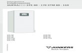 SUPRAECO STE 60 - 170 STM 60 - 110documents.junkers.com/download/pdf/file/6720645799.pdf · Bedienungsanleitung Erdwärmepumpe SUPRAECO STE 60 - 170 STM 60 - 110 6 720 617 200-09.1I
