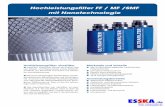 Hochleistungsfilter FF / MF /SMF mit Nanotechnologie Hochleistungsfilter FF / MF /SMF mit Nanotechnologie