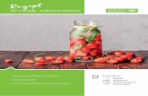 Der Fruchtige – Erdbeere & Basilikum · Rezept Der Fruchtige – Erdbeere & Basilikum Einkaufsliste: 1 L Wasser 100 g Erdbeeren 1 Pkg. Basilikumblätter 1 Fl. Rosenwasser • 1kleine