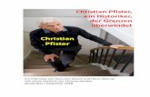 Interview Christian Pfister, 2018, Seite 2 · Interview Christian Pfister, 2018, Seite 4 trockensten Sommer seit 1864 erlebt ‐‐ mahnt uns Christian durch eine kurze,