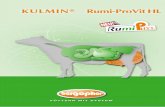 KULMIN® Rumi-ProVit HL - bergophor.de · KULMIN® Rumi-ProVit HL ist ein Mineralfutter und Wirkstoffkonzentrat für Teil- bzw. Totalmisch- rationen (TMR), ausgestattet mit Biotin-Vital-Paket,