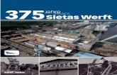 375 Jahre Sietas Werft Years - 22 Schiff & Hafen | Oktober 2010 Nr. 10 375 JAHRE SIETAS WERFT | 375