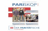 Paritätischer Wohlfahrtsverband Cuxhaven PARISKOP · 4 PARI SKOP Jugendarbeit des Paritätischen Rund 250 Kinder und Jugendliche in der Soletherme „HADELNpools“ ein voller Erfolg