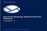 Acronis Backup & Recovery for · PDF filevCloud-Management-Cluster befinden, und verschiedene virtuelle Appliances, die in der vCloud-Ressourcengruppe ausgeführt werden. Folgende
