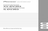 DVD/CD RECEIVER XV-DV303 - produktinfo.conrad.de · 2 ge warnung: bevor sie das gerÄt zum ersten mal anschliessen, lesen sie den folgenden abschnitt. die netzspannung ist je nach