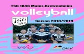 TSG 1846 Mainz-Bretzenheim Saison 2018/2019 · Zum zweiten Mal unterstütze die Abteilung den Gutenberg-Marathon der Stadt Mainz. 15 Mitglieder aus allen Teams halfen den Läuferinnen