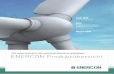 Für jeden Standort die passende Windenergieanlage ENERCON ... · SEITE 2 ENERCON Produktübersicht E-44 SEITE SEITE 3 ENERCON Windenergieanlagen – Vorsprung durch Innovation ENERCON