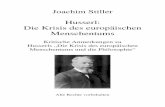 Husserl: Die Krisis des europäischen Menschentumsjoachimstiller.de/download/philosophie_husserl_menschentum.pdf · Husserl: Die Krisis des europäischen Menschentums und die Philosophie