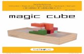 D EN F ES NL I - beleduc.de Magic Cube/21002... · 3 Die Produktmerkmale Nr. 1: Um sich mit dem Produkt vertraut zu machen, bietet es sich an, verschiedene Kom-binationen der acht