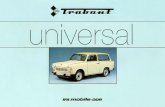 601er universal 1985 - trabantteam-freital.de · universal-Standard Grundtyp der Trabant-Serie Ausgestattet måt der zweckrnSBlg bewThrten Standard-Ausrústung. Oazu E ingeÞ.ute