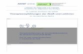 Therapieempfehlungen der AkdÄ und Leitlinien - awmf.org · AWMF online Arbeitsgemeinschaft der Wissenschaftlichen Medizinischen Fachgesellschaften Leitlinien für Diagnostik und