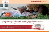 Demenzfreundlicher Montessori- Lebensbegleiter im Alltag · Gründerin der Montessori für Senioren Methode und Inhaberin von NONNA ANNA ...