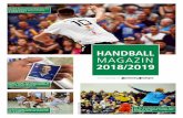 HANDBALL MAGAZIN 2018/2019 - hanauer.de · Fotos: TAP (2) / Laura Becker / Häsler Die HSG Hanau will mit ihren Fans ihre Erfolgsgeschichte weiterschreiben. Seiten 6 und 7 Paulina